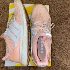 Pink women’s ultra boost. Almost brand new